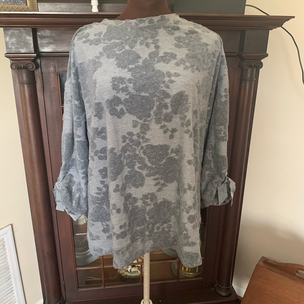 Gray sweater